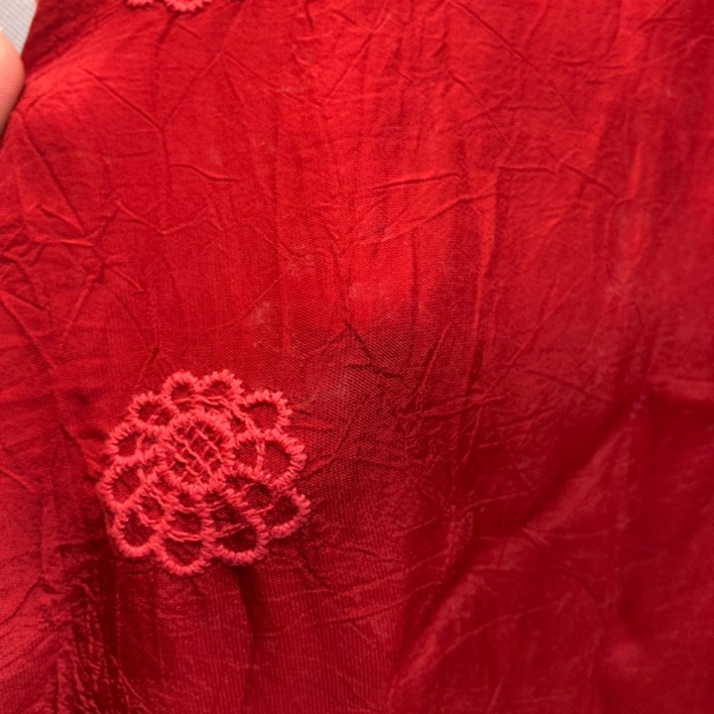 Johnny Was Antik Lace Flare Tunic Blouse - Picture 9 of 11